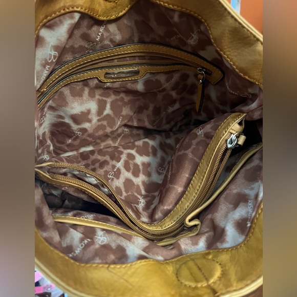 B. MARKOWSKY Mustard Colored Shoulder Tote (EUC) - Picture 11 of 15